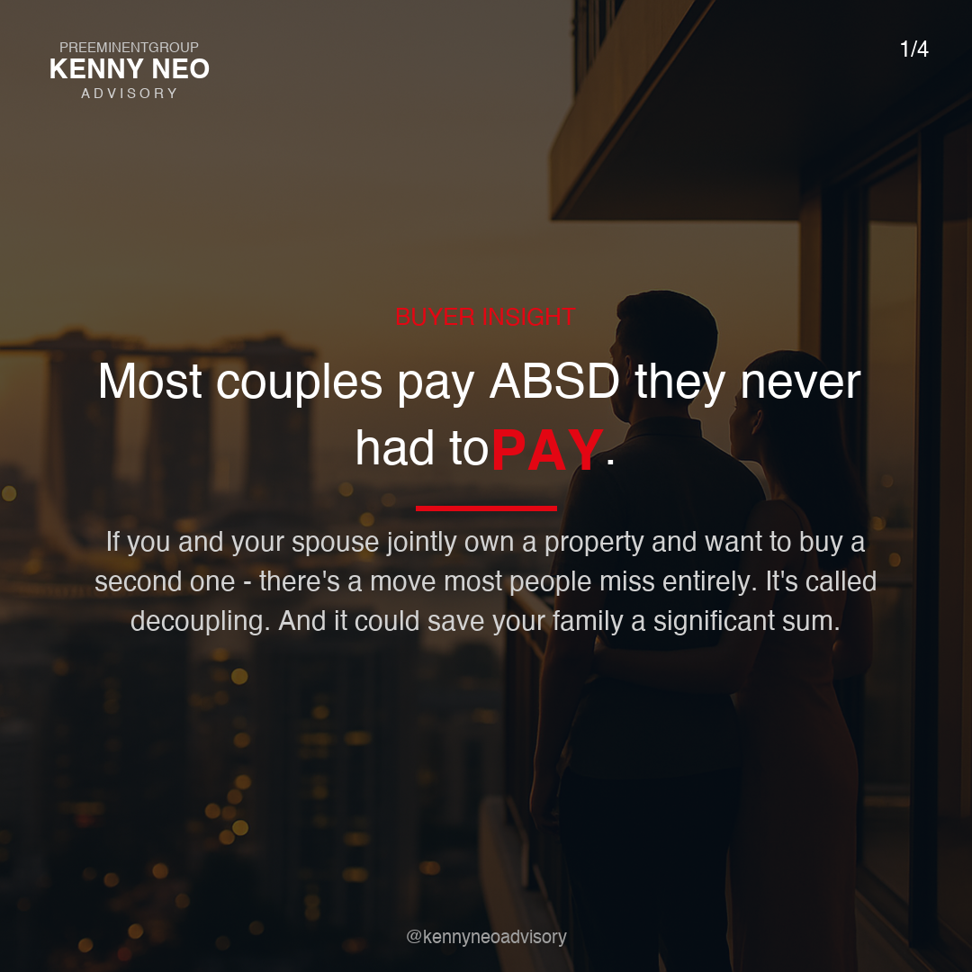 Most couples pay ABSD they never had to PAY.