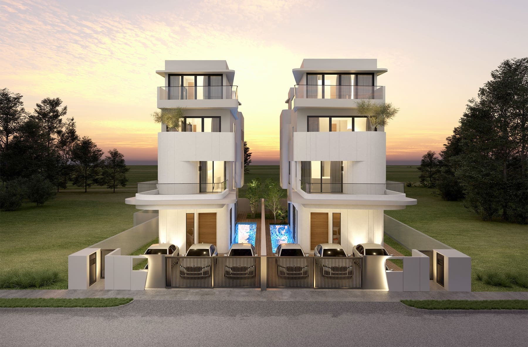 Avant-Garde Pair @ Siglap Road — artist's impression