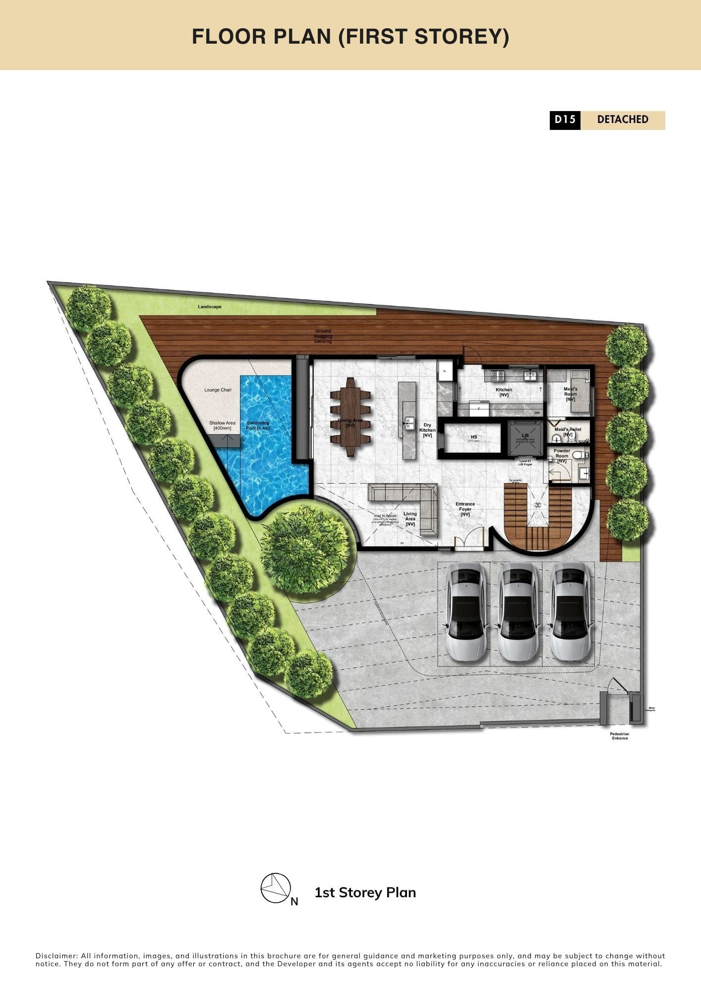 Avant-Garde @ Siglap Road — 1st Storey floor plan
