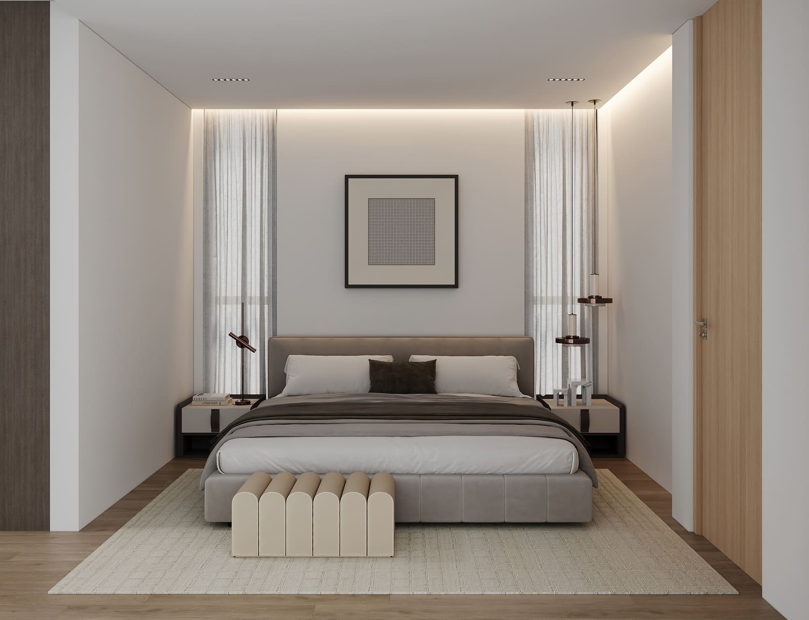 Bedroom (artist's impression)