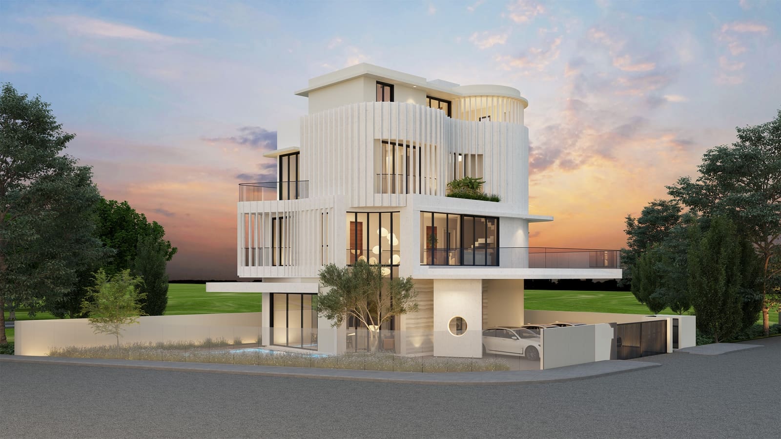 Avant-Garde @ Siglap Road — facade (artist's impression)