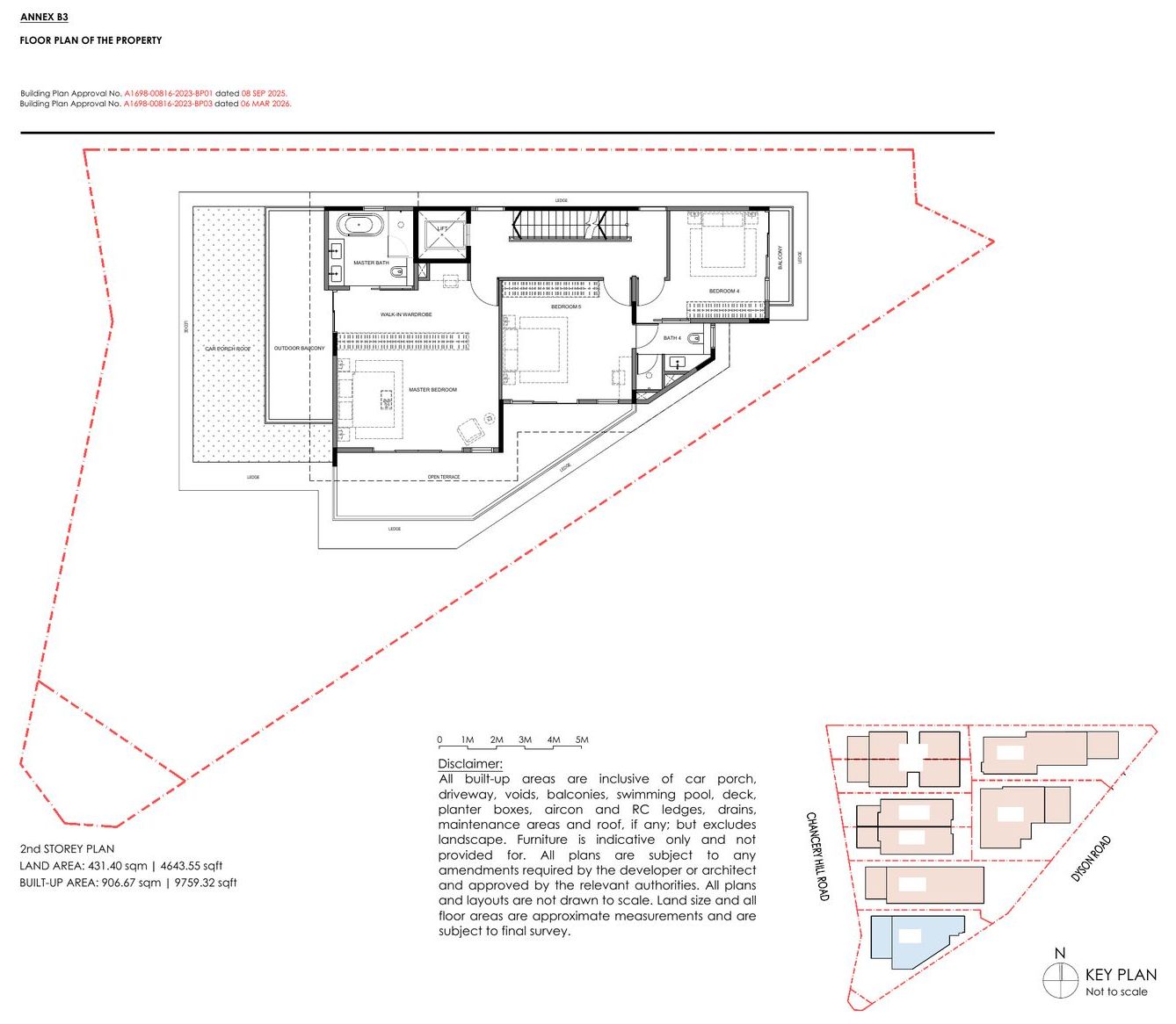 Chancery Hill Collection — Detached — Type D — 2nd Storey floor plan