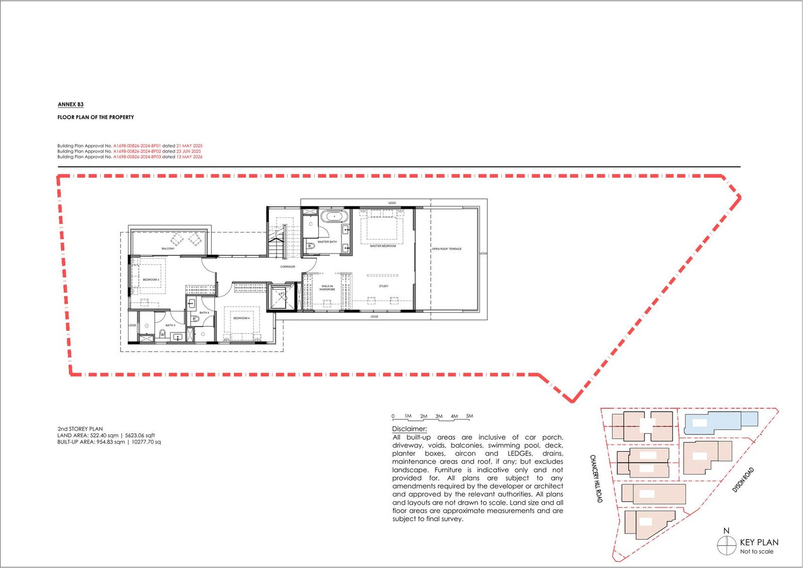 Chancery Hill Collection — Detached — Type E — 2nd Storey floor plan