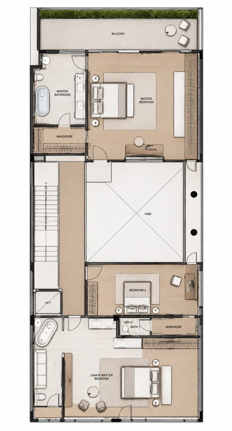 Chepstow Close — Second Storey floor plan