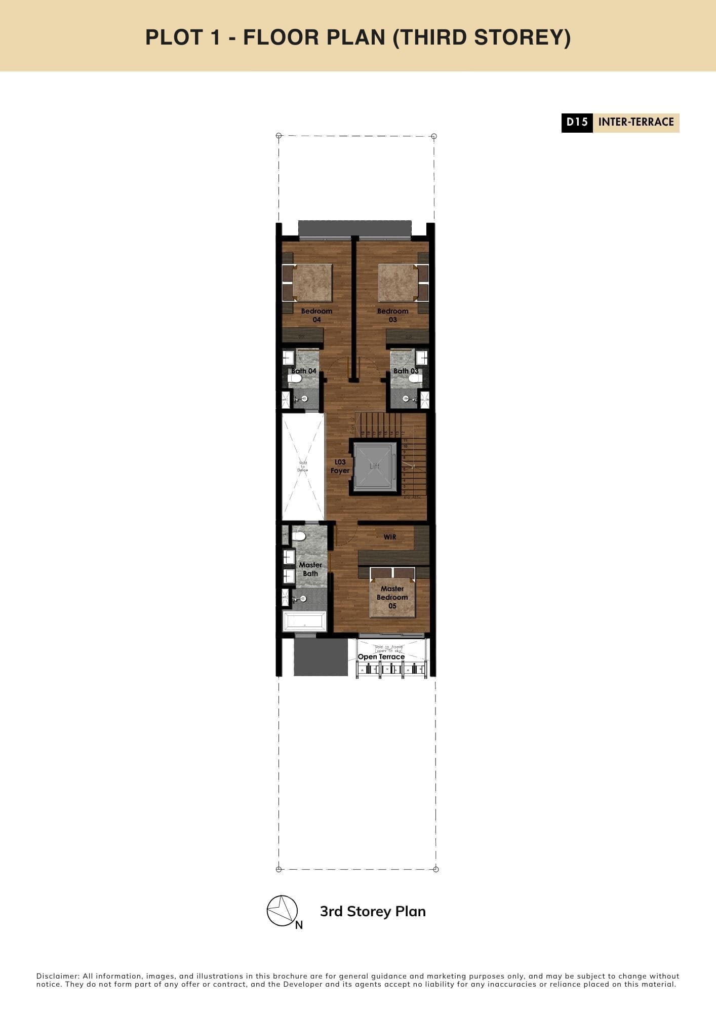 Chevron @ Onan Road — Plot 1 — 3rd Storey floor plan