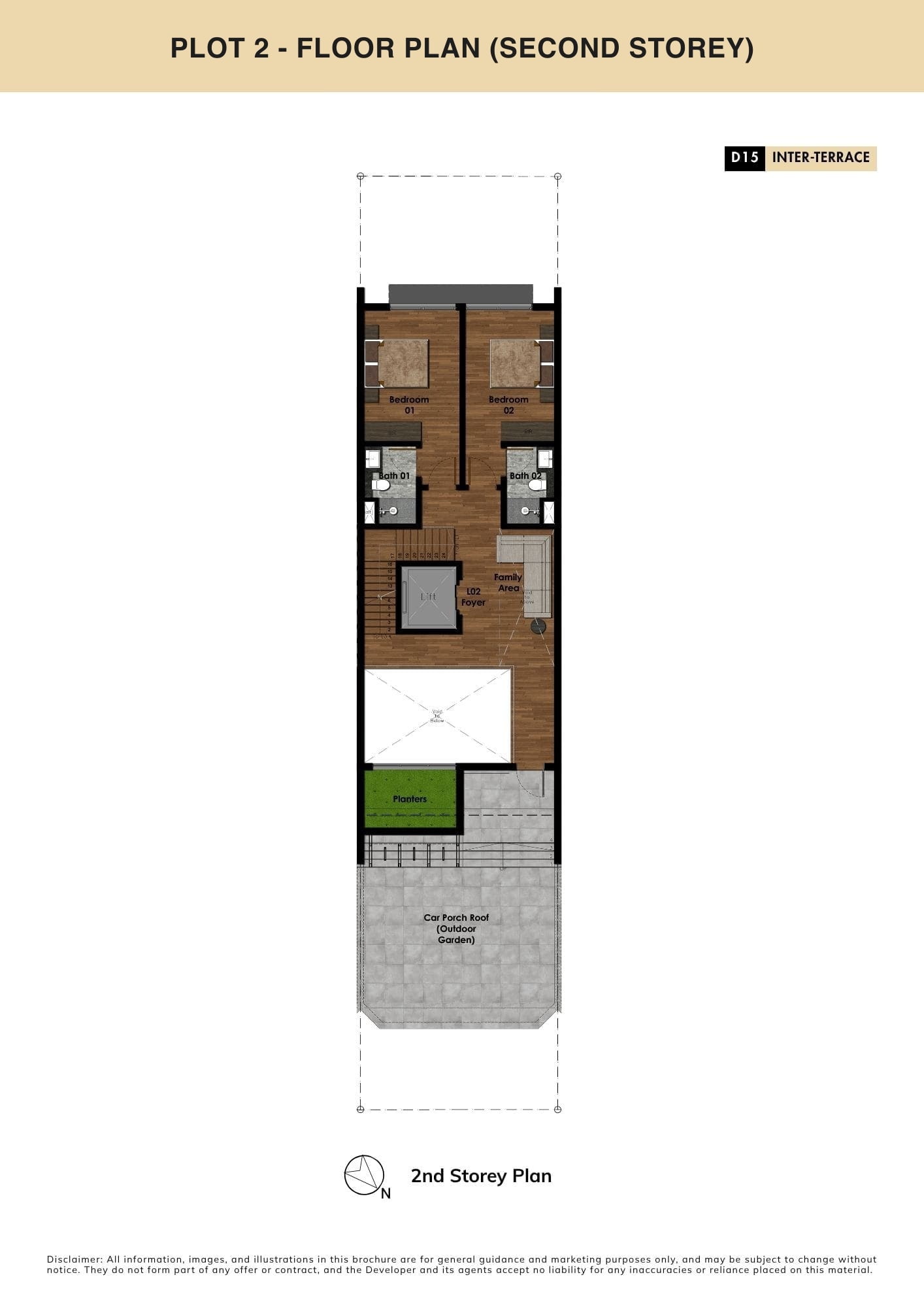 Chevron @ Onan Road — Plot 2 — 2nd Storey floor plan