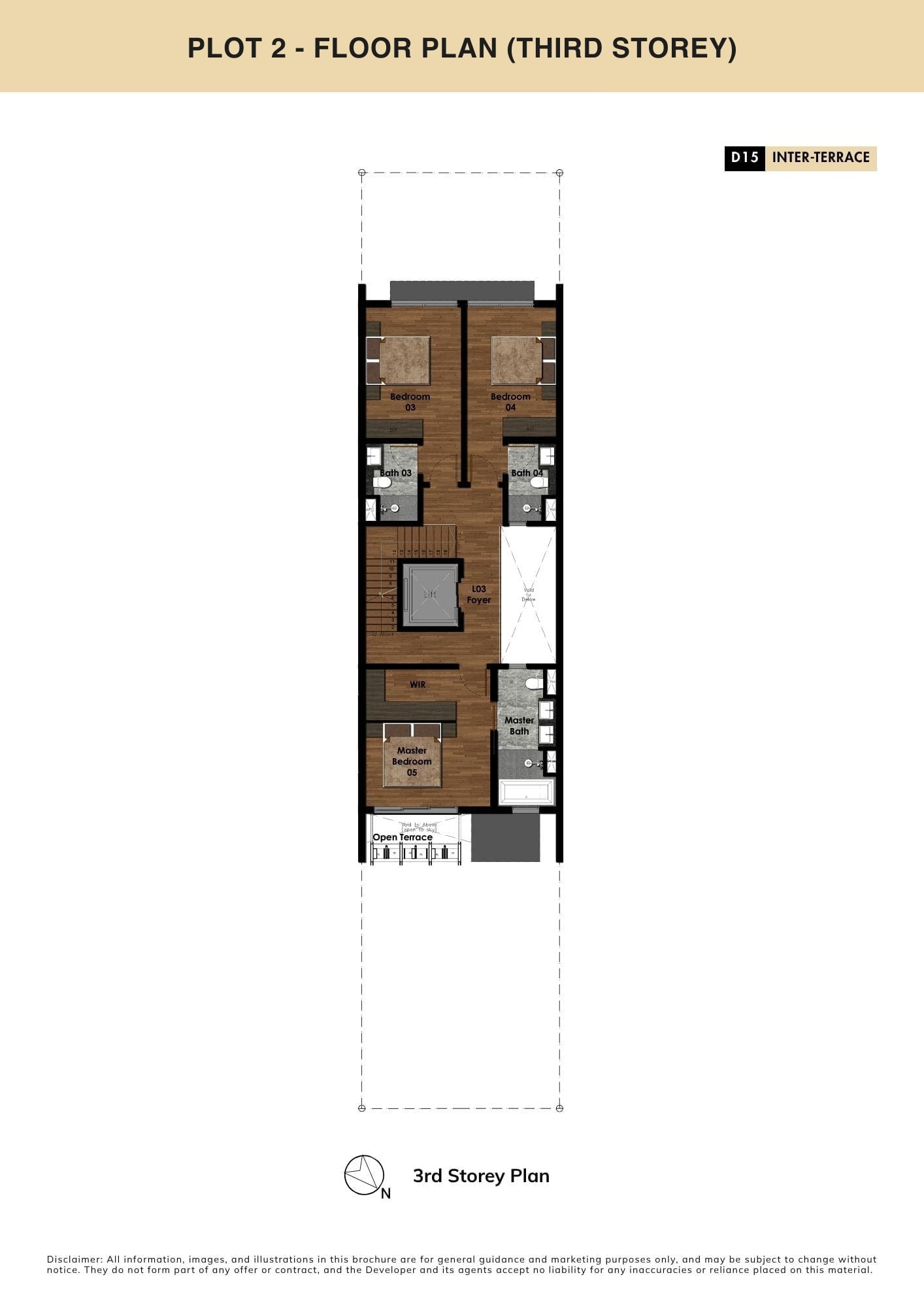 Chevron @ Onan Road — Plot 2 — 3rd Storey floor plan