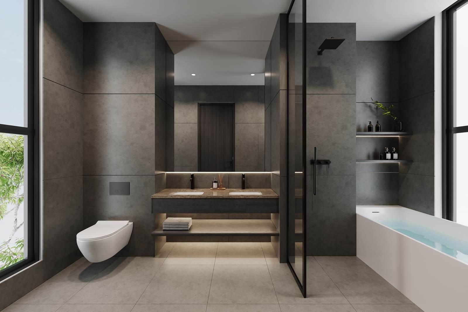 Bathroom (artist's impression)