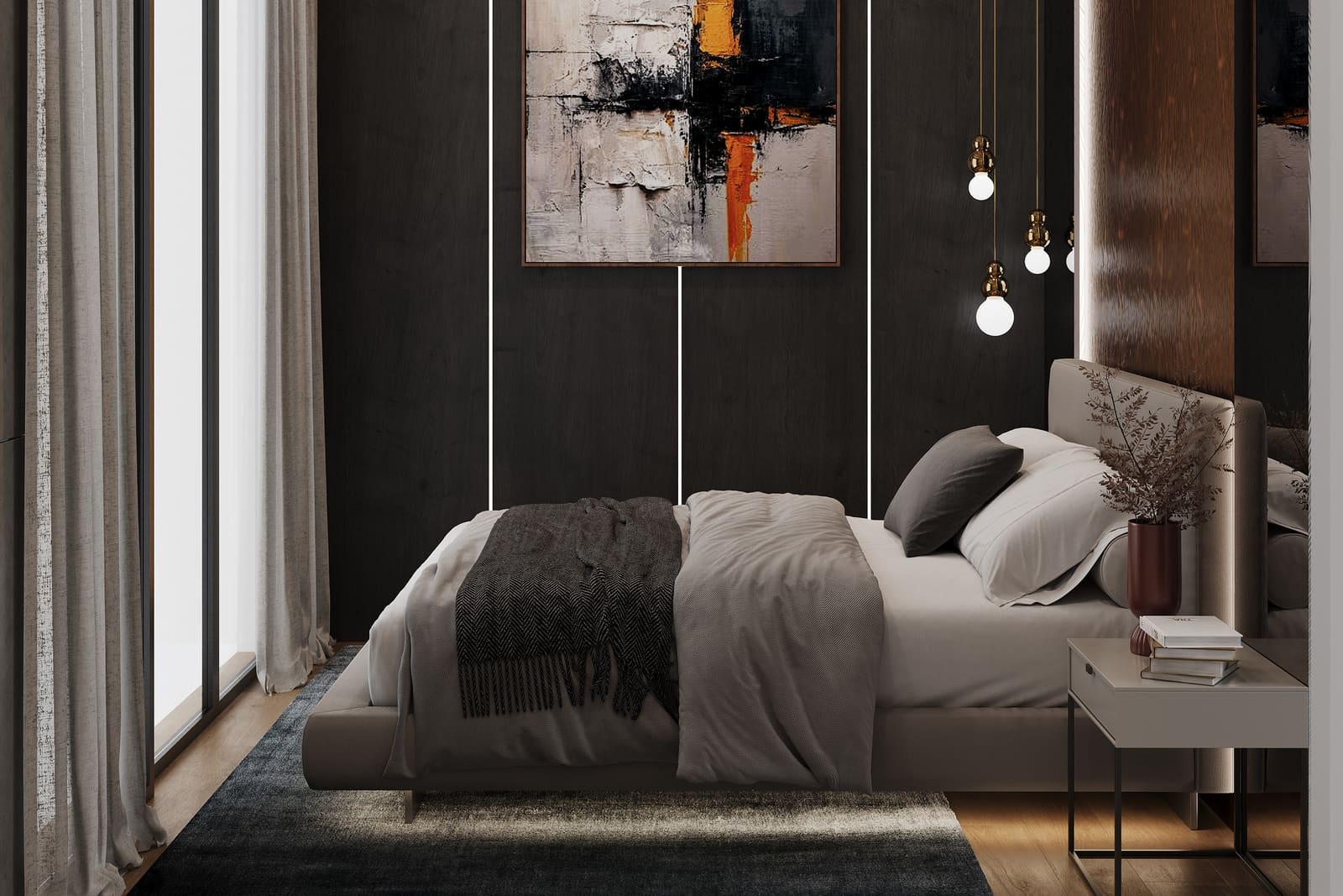 Bedroom (artist's impression)
