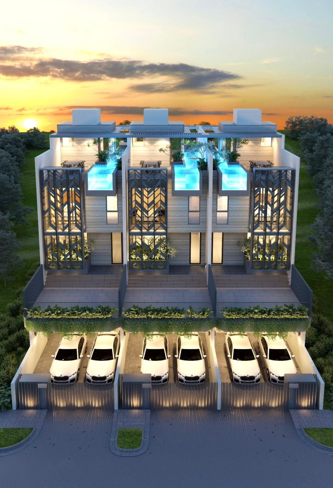 Chevron (artist's impression)