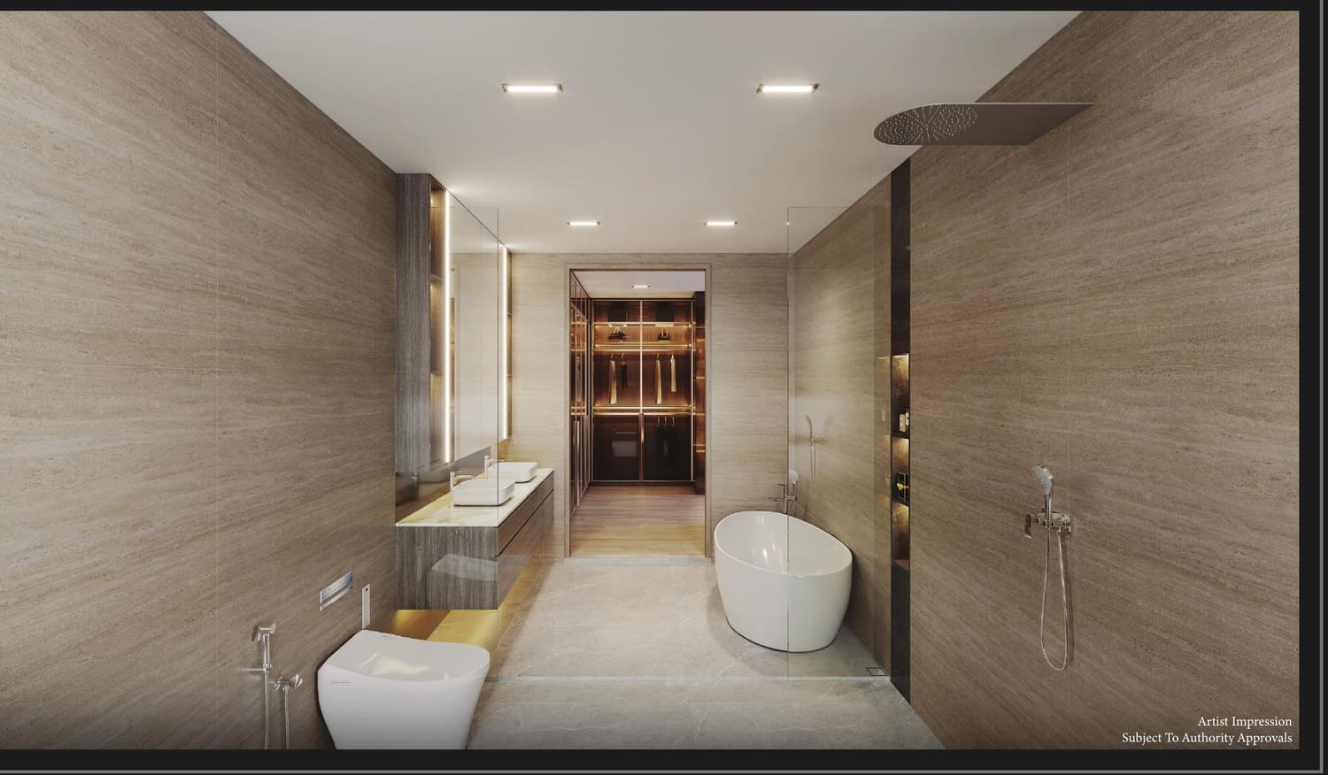 Master ensuite (artist's impression)