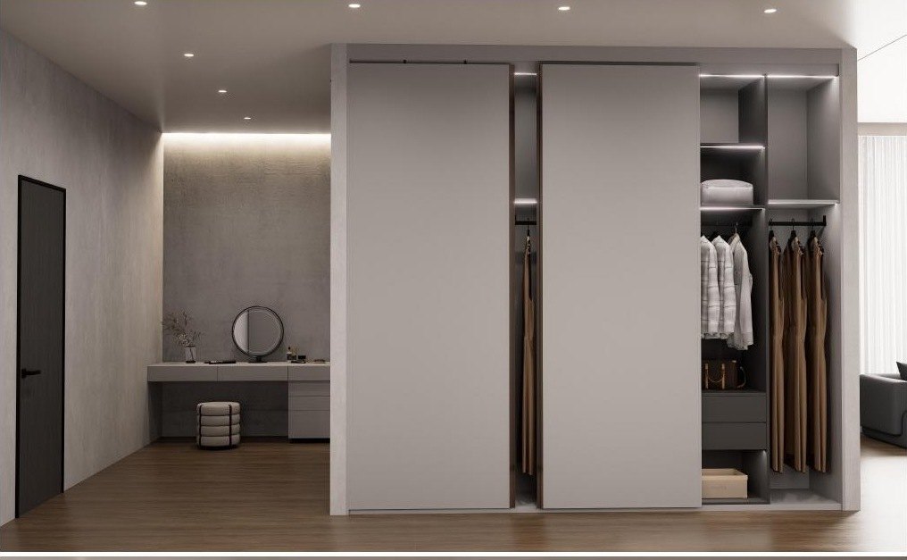 Dressing room (artist's impression)