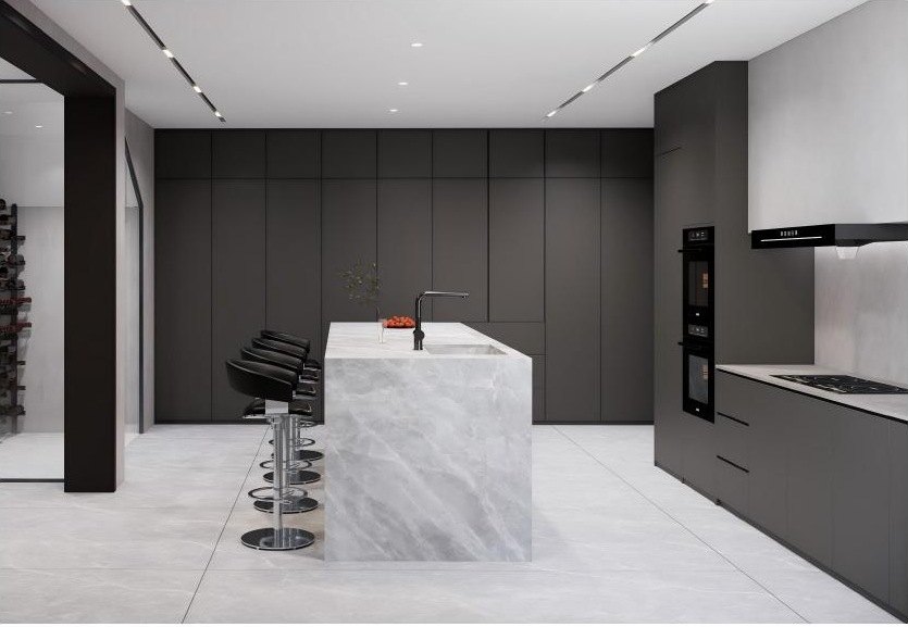 Dry kitchen (artist's impression)