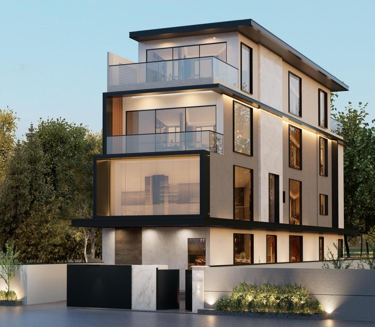 Side elevation (artist's impression)
