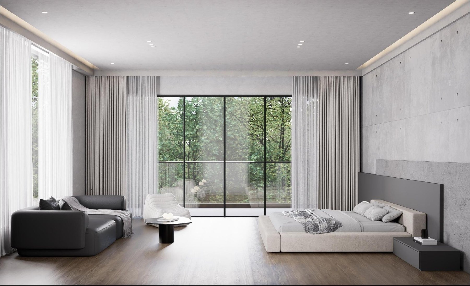 Master bedroom (artist's impression)