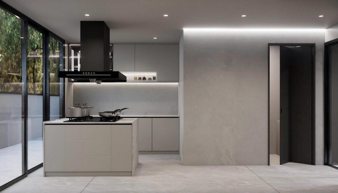 Wet kitchen (artist's impression)