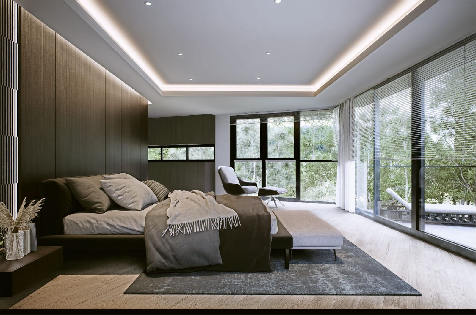 Master bedroom (artist's impression)