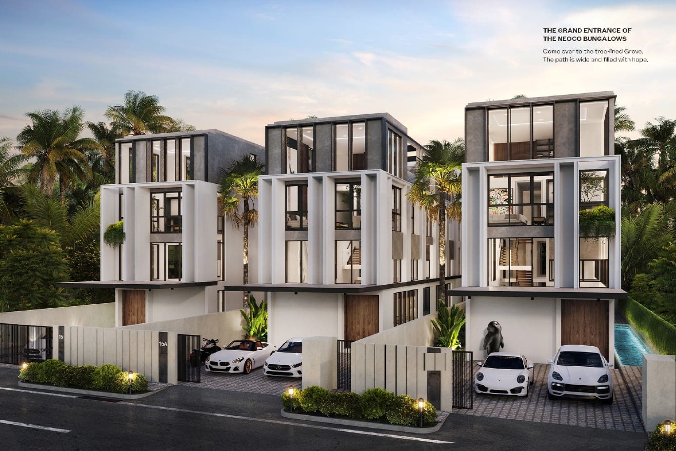The NEOCO Bungalows — artist's impression