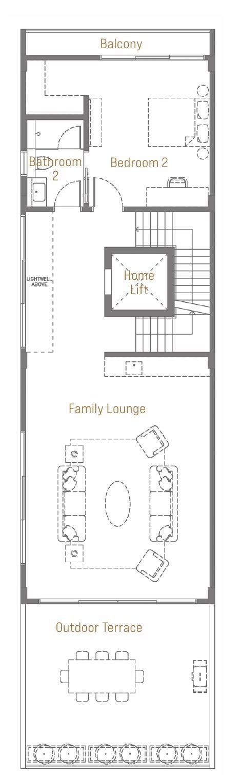 Springleaf Collection (Corner Terrace) — 2nd Storey floor plan