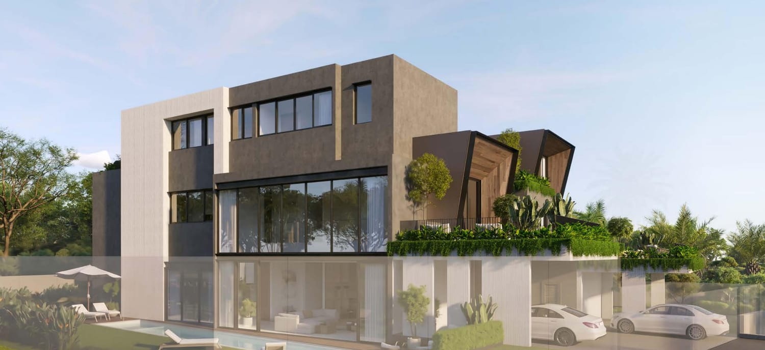 The exclusive pair of freehold bungalows (artist's impression)