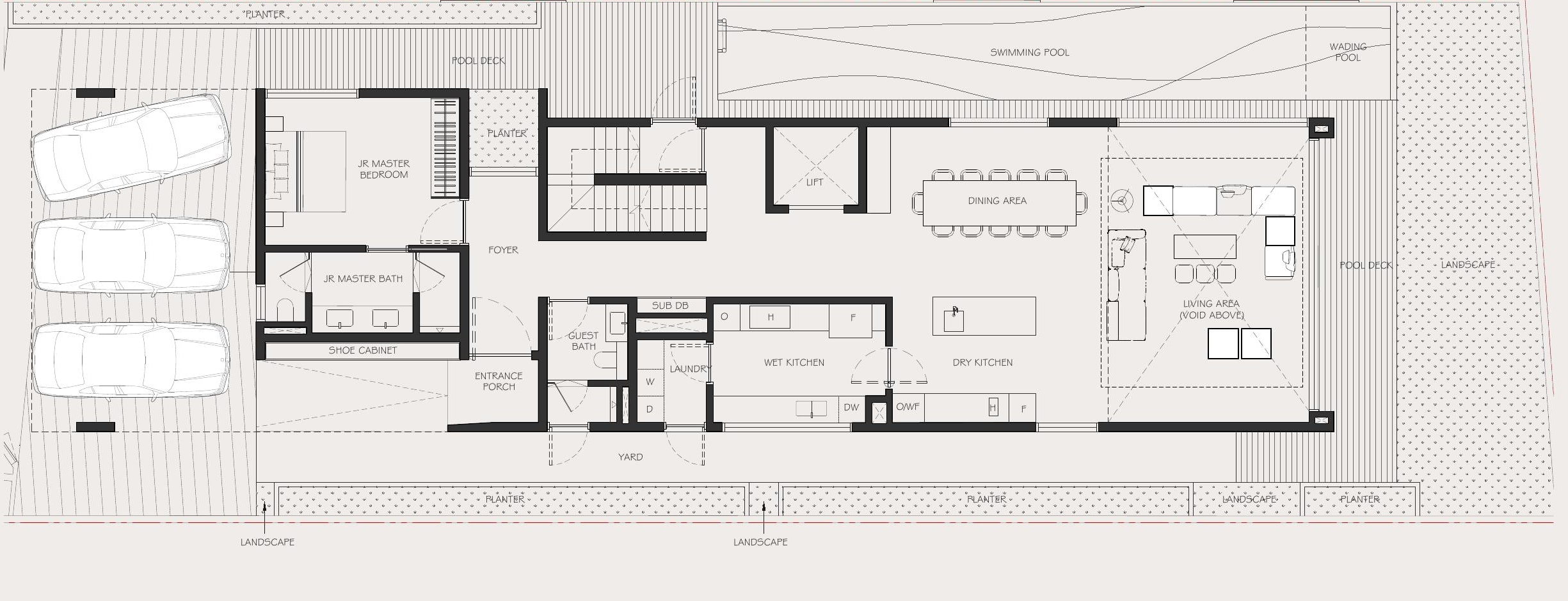 Tan Boon Chong Avenue (House B) — 1st Storey floor plan