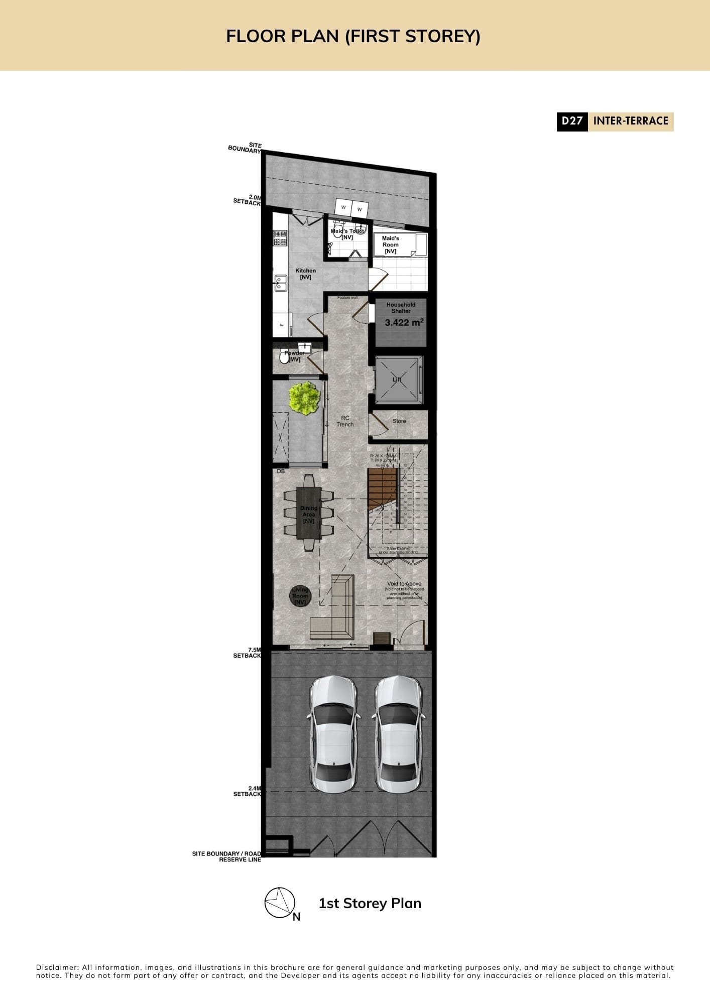 Zen @ Jalan Sankam — 1st Storey floor plan