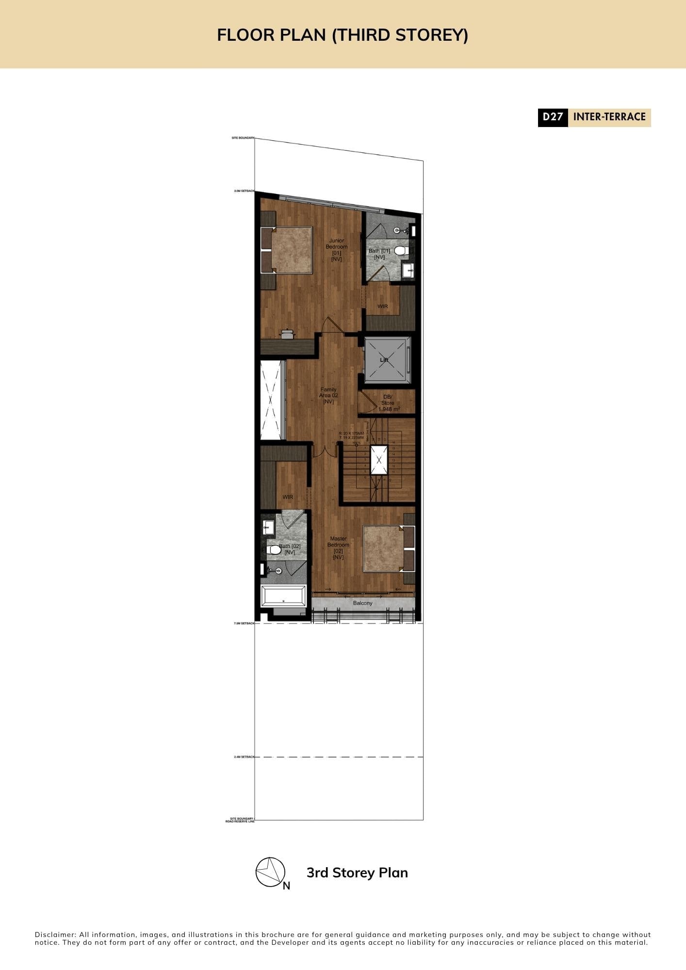 Zen @ Jalan Sankam — 3rd Storey floor plan