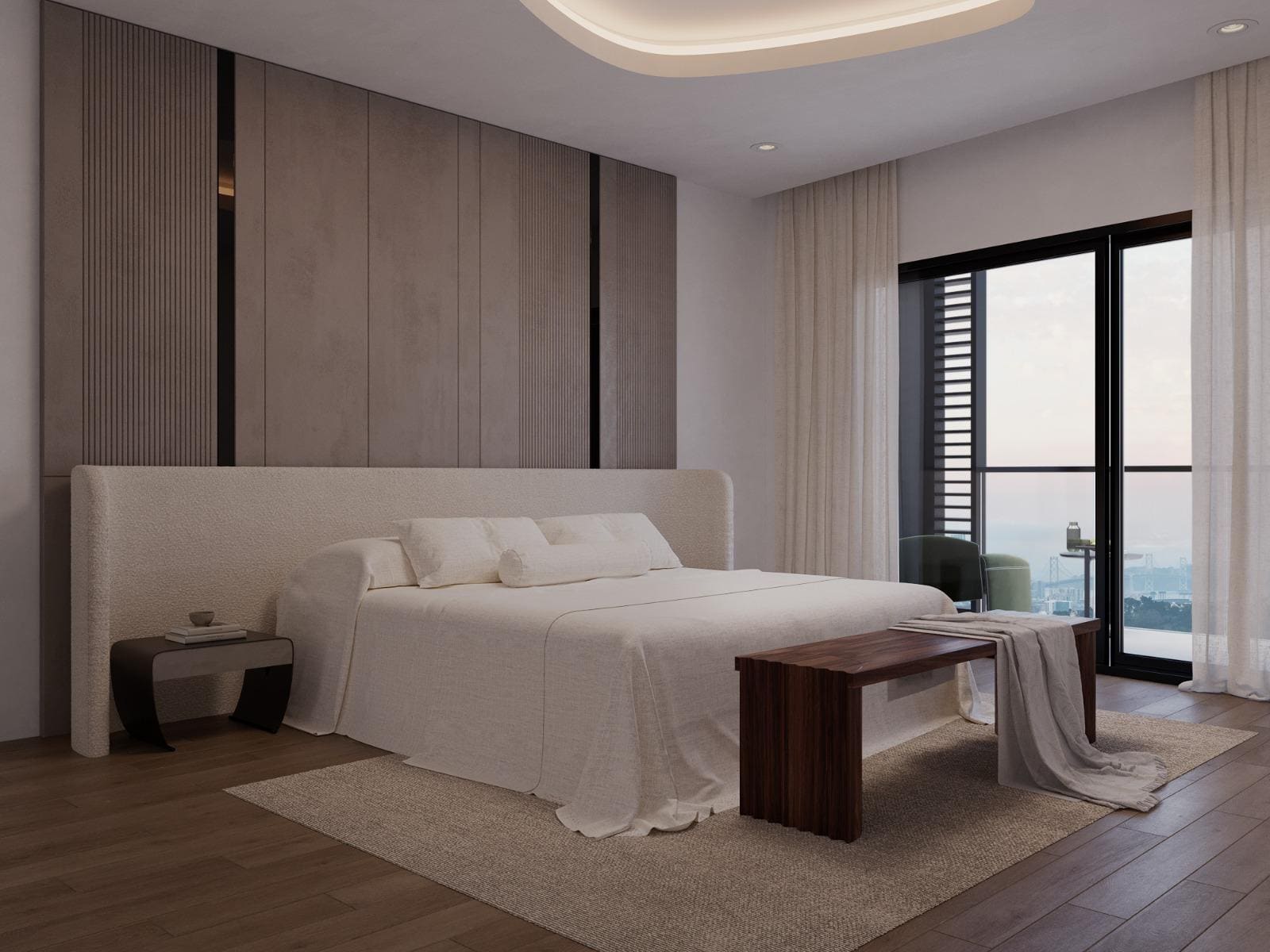Master bedroom (artist's impression)